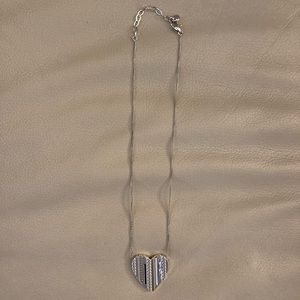 Brighton Silver and Gold Heart Necklace